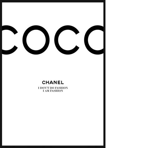 coco chanel plakater|chanel posters.